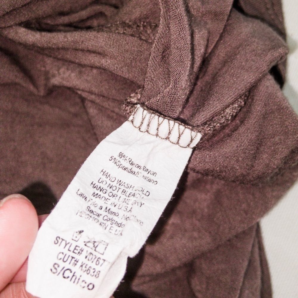 PinkBlush Maternity Draped Top - Picture 3 of 3